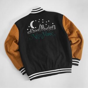 *RARE* Only NY x New York Magazine Skyline Varsity Jacket